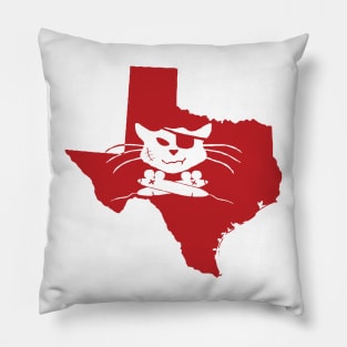 Texas Purrate Pillow