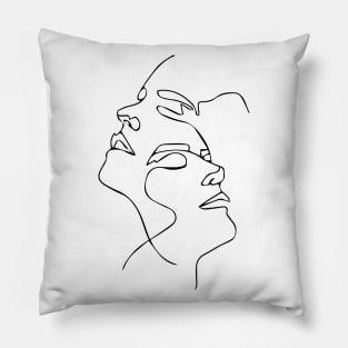 Srting faces Pillow