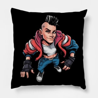 Retro Urban Mohawk Pillow