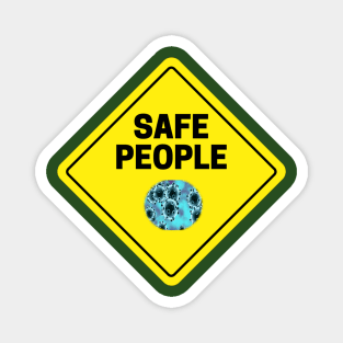 Safe people from CORONAVIRUS Magnet