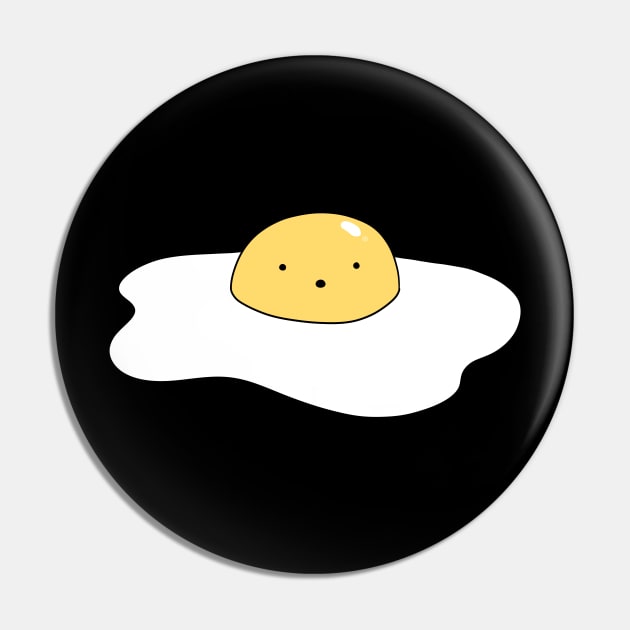 Cute Egg Yolk - Egg - Pin | TeePublic