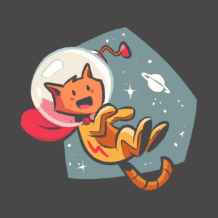 Super Space Cat (No Line Varient) T-Shirt