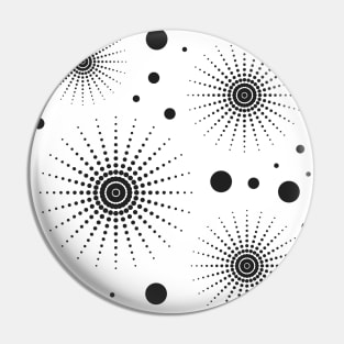 Black dots Pin