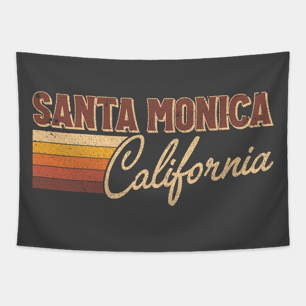 Santa Monica California Tapestry by dk08