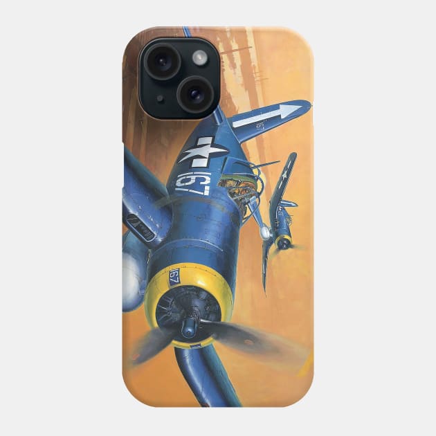 F4U Corsair Phone Case by Aircraft.Lover