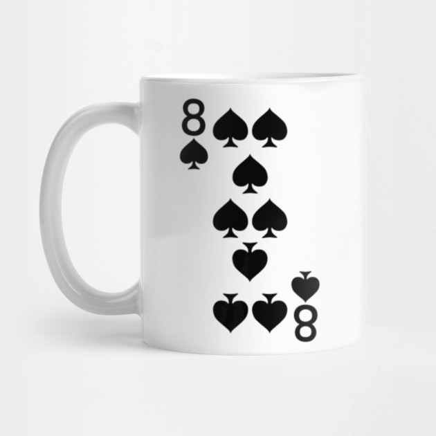 8 Of Spades Playing Card Halloween Costume T Shirt 8 Of Spades Playing Card Halloween Mug Teepublic