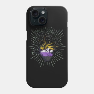 Nonbinary Heart Tree of Life Phone Case