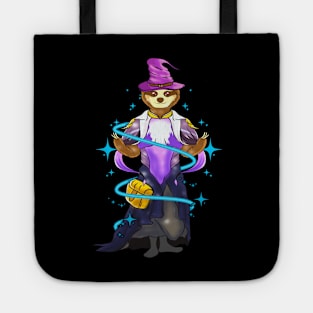 Sloth Magician Majestic Halloween Slothing Wizard Tote