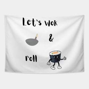 Let's Wok & Roll Tapestry