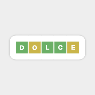 D E L C O - Wordle Magnet