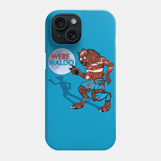 Werewaldo Phone Case by scottsherwood