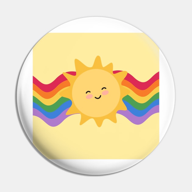 Radiate Positivity cute smile Pin by chandelier2137