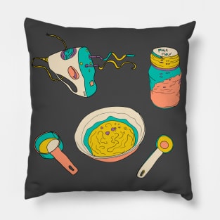 Homemade bread baking kit sticker pack Pillow