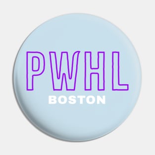 pwhl boston Pin