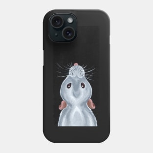 Albino Rat Looking Up Phone Case