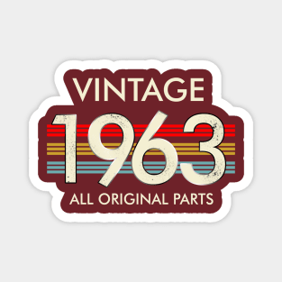 Vintage 1963 All Original Parts Magnet