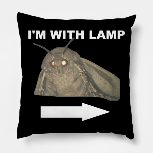 I'm with lamp -> Pillow by jesso