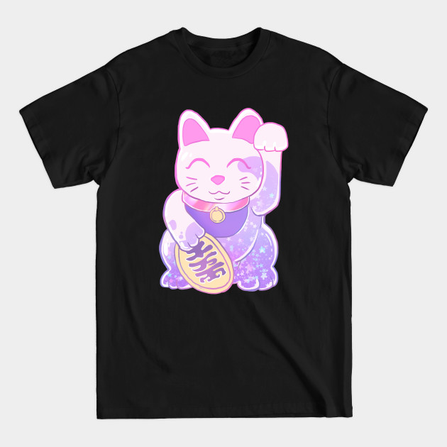 Discover Glitter & Good Fortune - Lucky Cat - T-Shirt