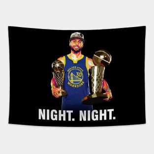 Stephen Curry NBA Championship Tapestry