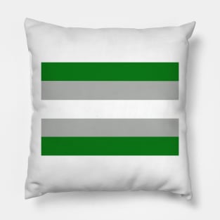 Greyromantic Pride Flag Pillow