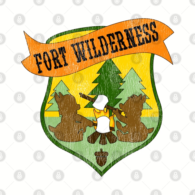 Fort Wilderness (distressed) by Yellow Hexagon Designs