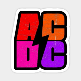 Acdc t-shirt Magnet