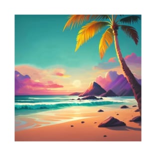 Beach, Tropical ocean T-Shirt