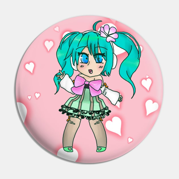 Hatsune Miku Colorful Gumdrop, chibi ver. Pin by Wiley Blue 