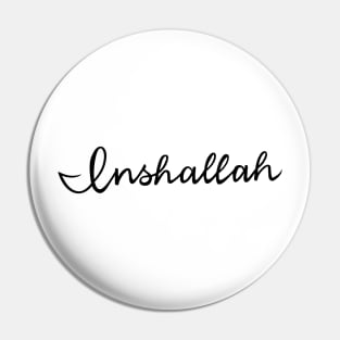 Inshallah Pin