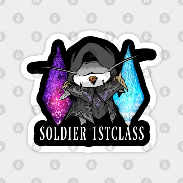 Full logo w/ No Glyph, blank back Magnet by Soldier_1stClass