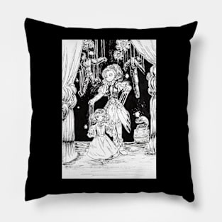 Marionette Show Pillow