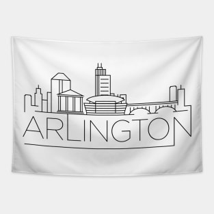 Arlington Minimal Skyline Tapestry