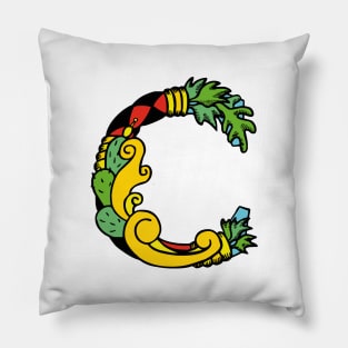 Crazy Monogram C Pillow