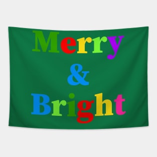 MERRY And Bright Tapestry