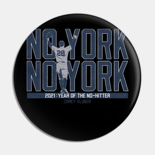 Corey Kluber No York No York Pin