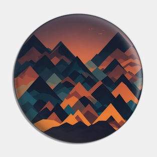 Abstract and geometric landscape Pin