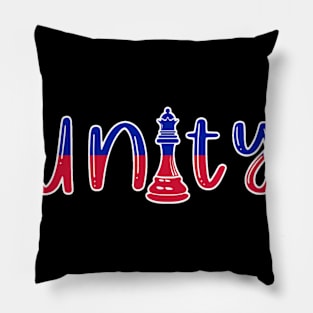 Haitian Queen Unity Haiti Flag Chess Piece Pillow