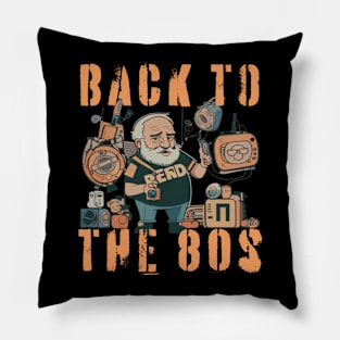 back to the 80s Pillow