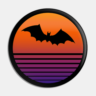 Bat silhouette Pin