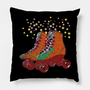 1980s Retro - Rollerskate Pillow