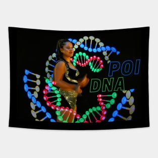 Poi DNA Flow Jonglage Artist Tapestry