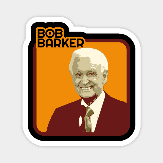 Bob Barker - vintage retro Magnet by Crocodile Store