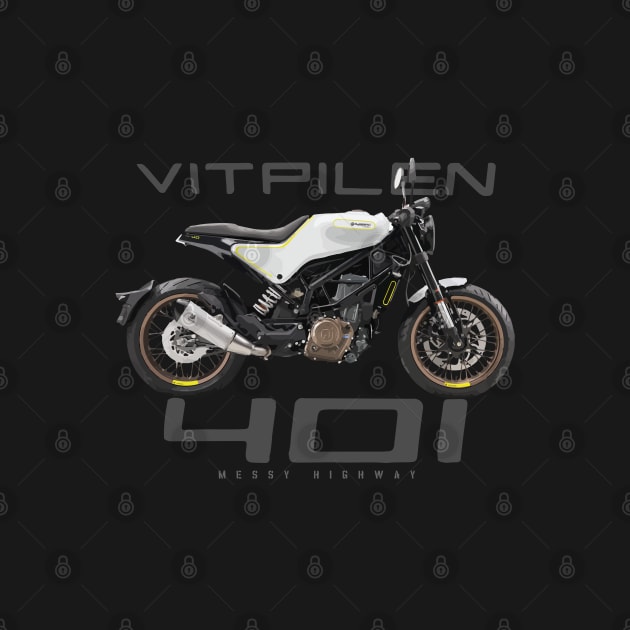 Husqvarna Vitpilen 401 18, Sts by MessyHighway