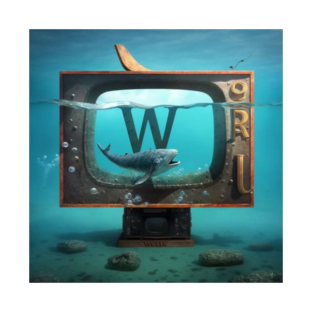 Letter W for Whale Watching TV Under-Water from AdventuresOfSela by Parody-is-King