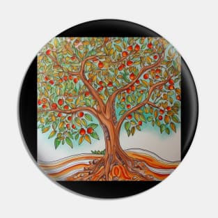 Cinnamon tree drawing Pin