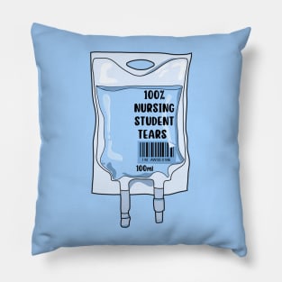 Nursing student tears Pillow