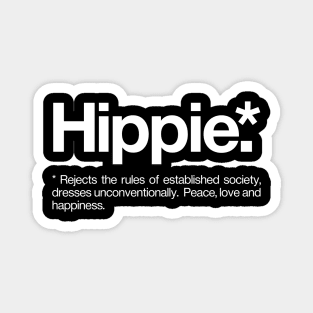 Hippie Definition Magnet