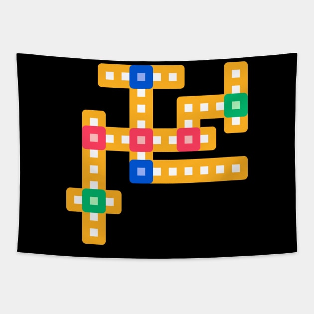 Crossword Tapestry by Marioma