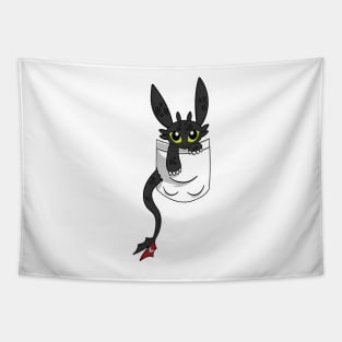 Toothless pocket Tapestry