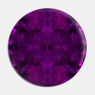 Pink/Purple and Black Ink Blot Pin